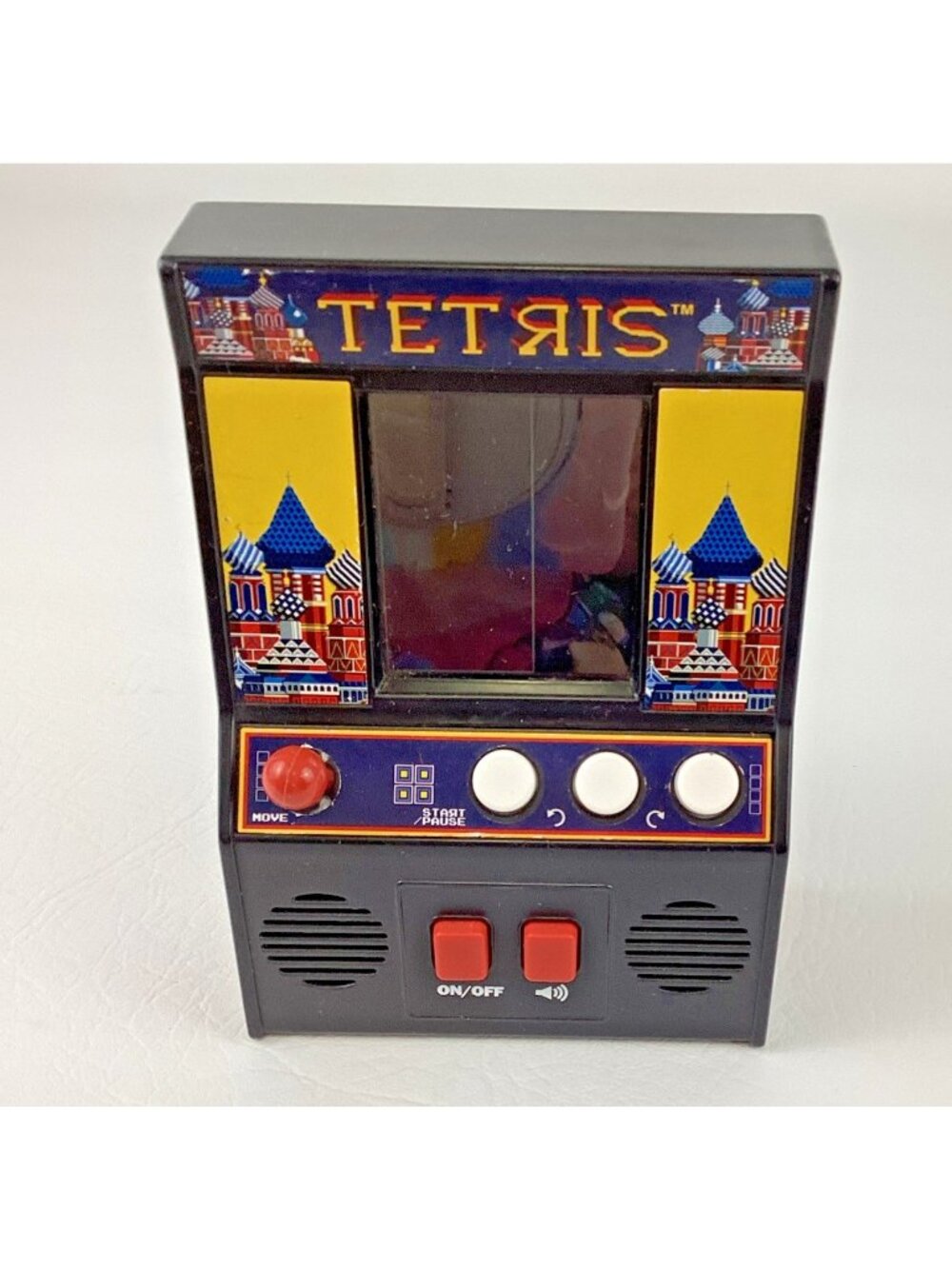 TETRIS Mini Arcade Game Classic Arcade Electronic Video Handheld Light up Tested